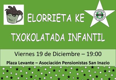 Elorrieta ke txokolaada infantil Elorrieta ke txokolaada infantil